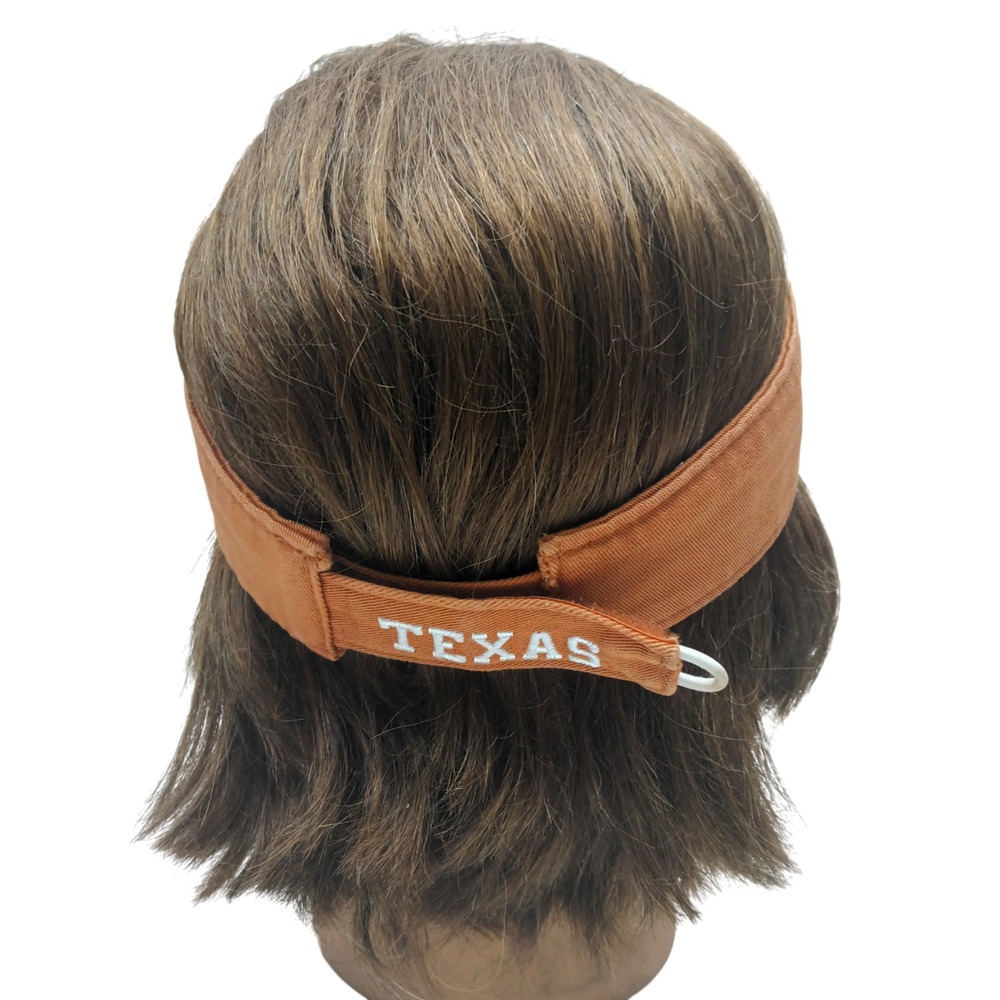 Nike Team Texas Longhorns Football Sideline‎ Adjustable Sun Visor Cap Hat Orange - Picture 5 of 5